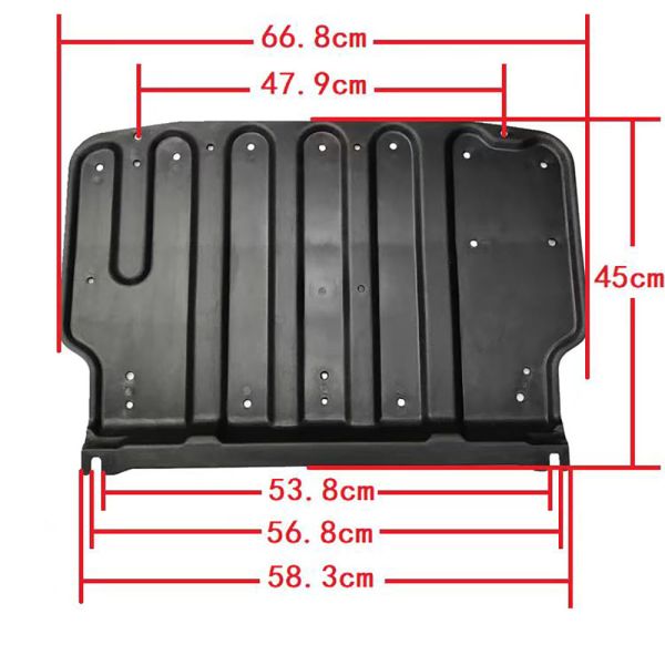 2025 New Arrival Car Engine Room Under Cover SKID Splash Shield for Mitsubishi Pajero Montero V63 V67 V74 V76 V85 V88 V93