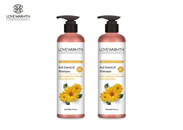 Anti champô da caspa e pétala 100% amarela do crisântemo da natureza do condicionador