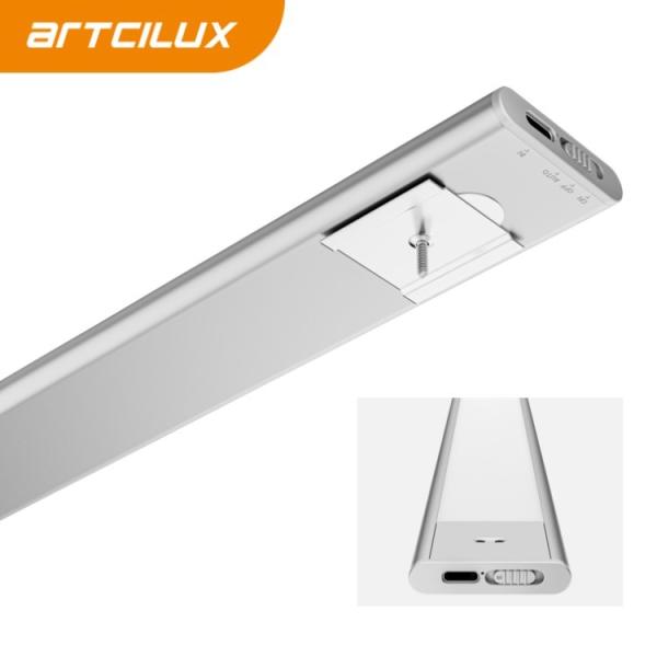Modern Under Cabinet Light Panel L 200mm x W 100mm x H 5mm 4000K Color Temperature Surface Mounted for Easy Installation