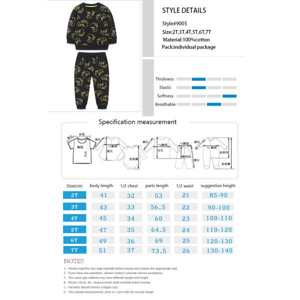 Hot Sale Toddler Boy Suit Clothes 100% Cotton Kids Clothing Fleece Sweatshirt Two Piece Sets Toddler boy clothing sets