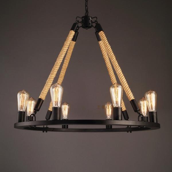 Industrial linen pendant light For Kitchen Bar Restaurant Lighting Fixtures (WH-VP-17)