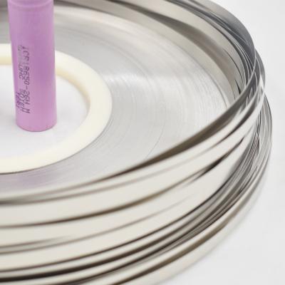 10m 18650 Lithium Battery Nickel Sheet Nickel Plated Steel Strip Connector For Battery Spot Welding Machine