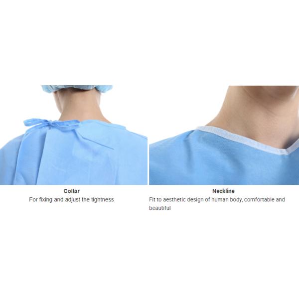 Стерильный не сплетенный устранимым хирургическим тумак связанный костюмом для пользы больницы