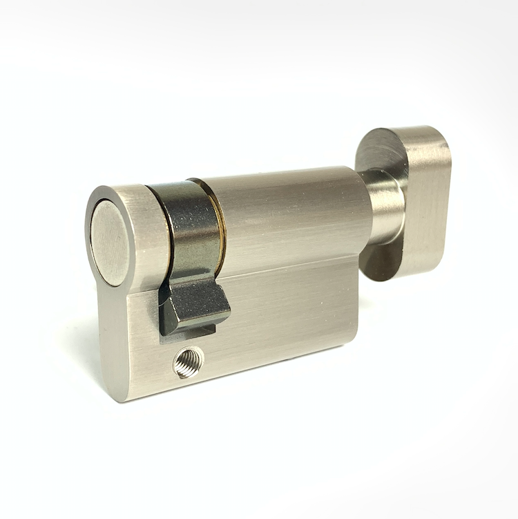 40mm 45mm 50mm 55mm 60mm Thumbturn Cylinder Lock Euro Profile Half Knob Cylinder