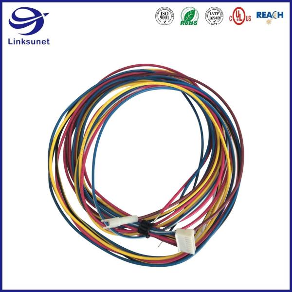 Computer Wire Harness with Commercial MATE N LOK 1 row Friction Lock Connectors