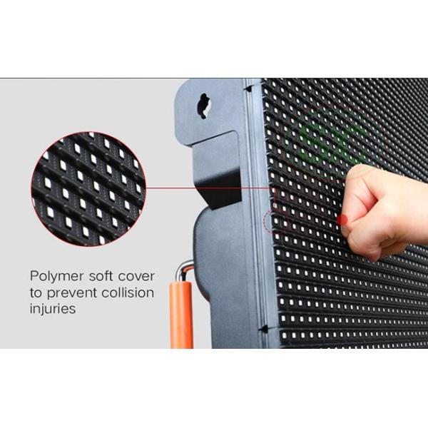 outdoor p10 soft module with 960x960mm Waterproof 7000cd Sports Perimeter Led Display，waterproof，1920hz,good quatity