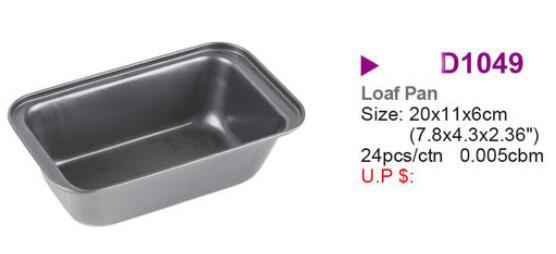 non-stick Carbon Steel rectangle Baking cake Pan toast bread Mold loaf pan
