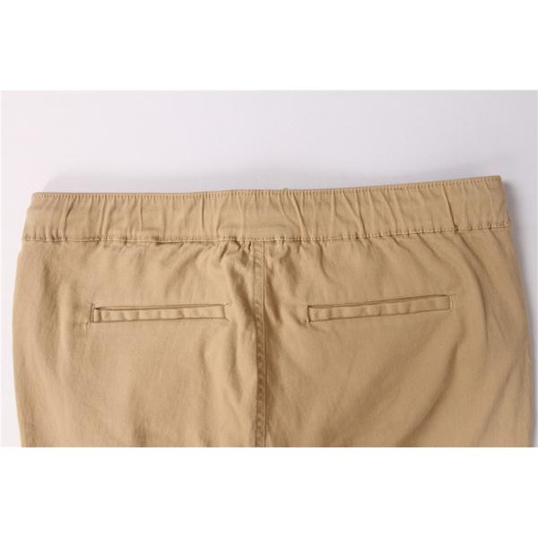 98% Cotton 2% Spandex Ladies Chino Joggers Womens Slim Chinos