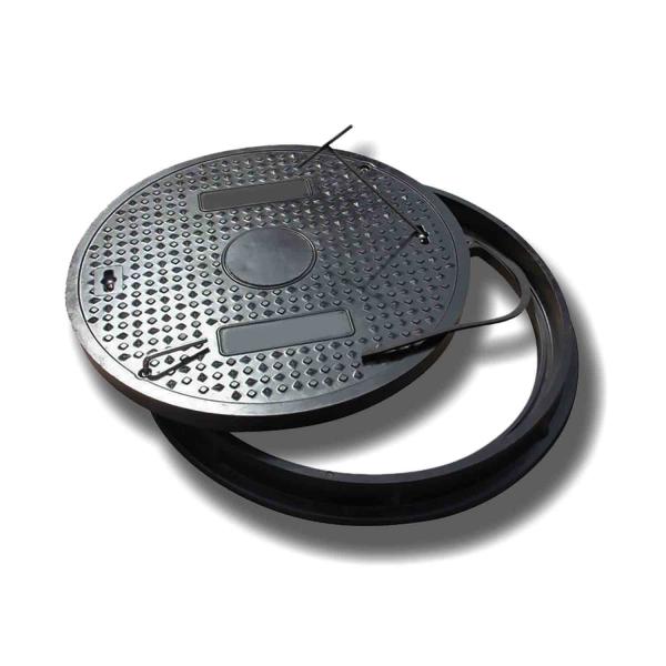 Low Maintenance Composite Manhole Cover Round For Stormwater And Drainage Systems