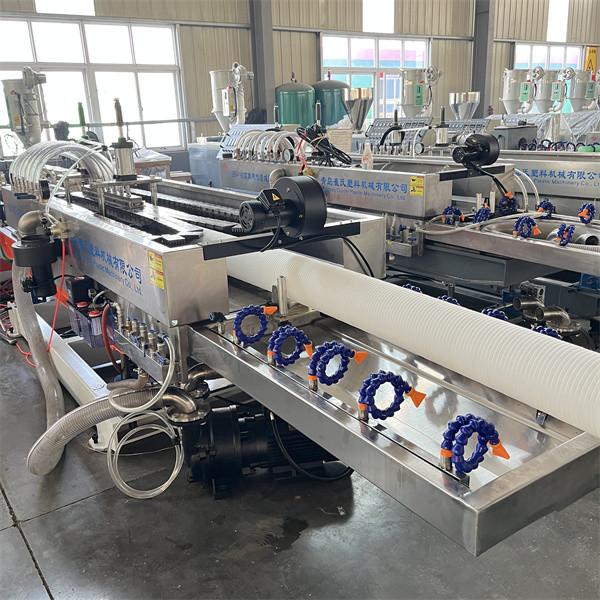 Advanced HDPE Corrugated Pipe Making Machine for Drainage Solutions