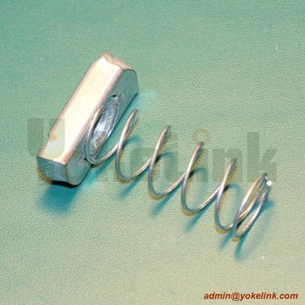 High Quality Metal M8 Long Spring Channel Nut For Channel Hardware Fitting