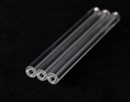 Отполированная трубка кварца Dia 200mm JGS2 JGS1 медицины