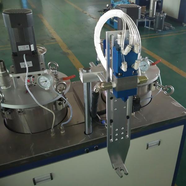 Semi Automatic PGB-1200 Chemical Resin Potting Machine for Epoxy Ab Resin Production