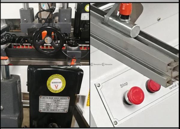 Double Line Wood Boring Machine Vertical Drilling Hinge Boring Machine 2840rmp