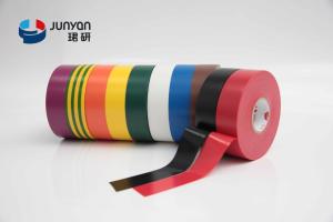 Color Coding Easy Tear PVC Tape 0.13mm Flame Retardant PVC Tape For Electrical