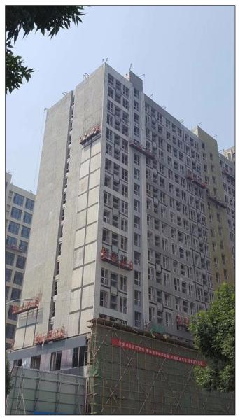 ZLP800 electric hoist building maitenance suspended scaffolding in Malaysia