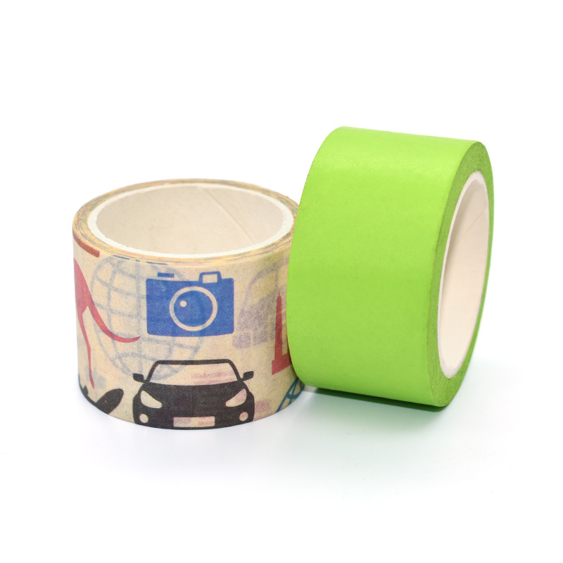 Красочная Writable коробка бумажной ленты Washi нестандартной конструкции Китая водоустойчивая установила в большую часть