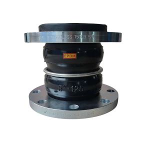 Customized Double Sphere EPDM Rubber Expansion Joint with 5 inch ANSI B16.5 flange