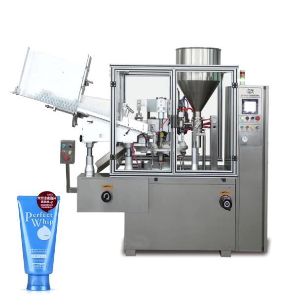 SS Automatic Filling Toothpaste Tube Machine For Cosmetics
