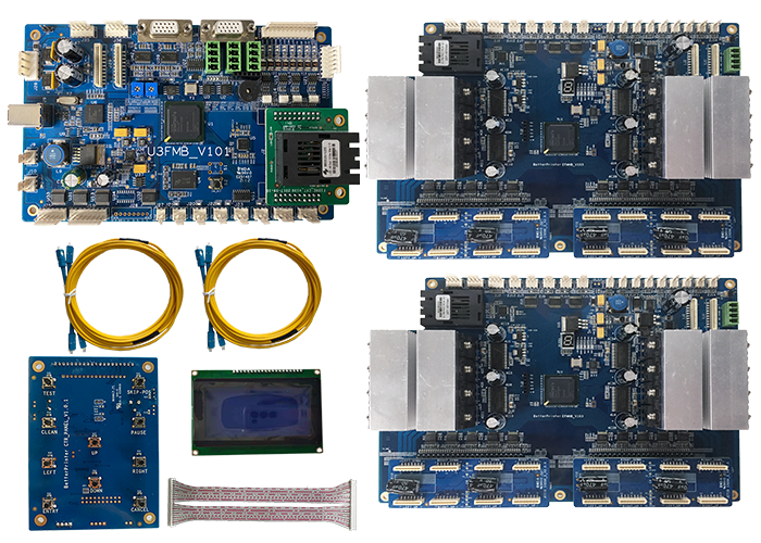 Доска струйного принтера цифров ткани I3200 8 главная USB3.0