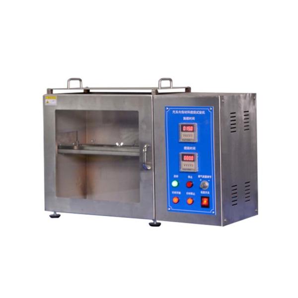 Automotive Interior Materials Horizontal Burning Chamber 90° ISO 3795