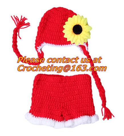 Lovely Style Toddler Baby Infant Knit Crochet Beanie Taking Photo Photography Props Hat