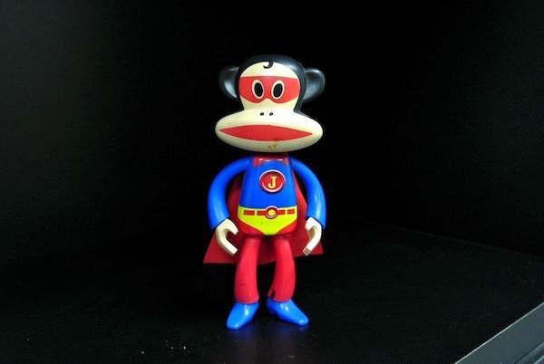 Paul Frank Plastic Toy Figures 5.5 Inch Tall Monkey Arm / Leg Movable