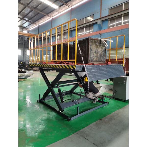 Scissor таблица, подъем дока с гидравлической полезной нагрузкой 2.5T и 2 части губы для деятельности дока