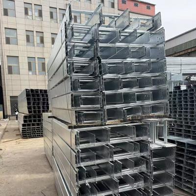 100-600mm Hot Dipped Galvanized Cable Tray Corrosion Resistance