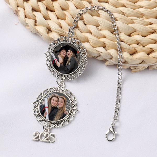 Sublimation Graduation Season Pendant Accessories Blank Sublimation Metal Gift