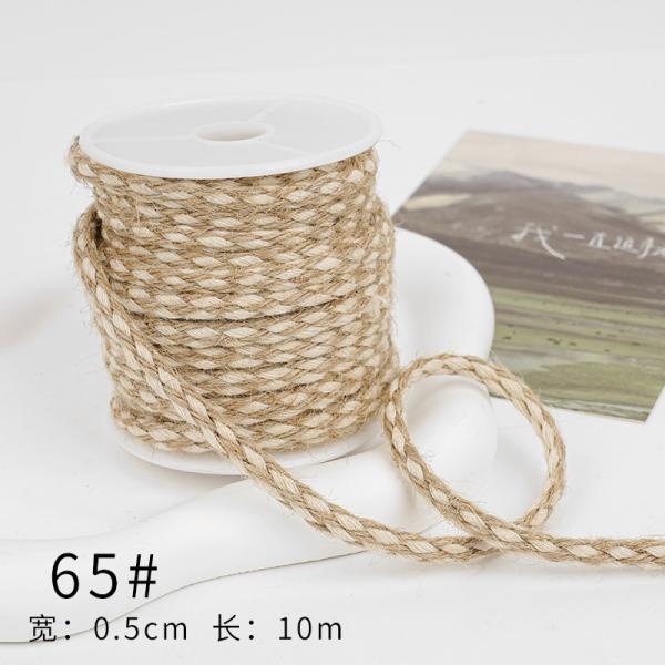 Рождественская коричневая ленточка из лопатки 5 мм-45 мм