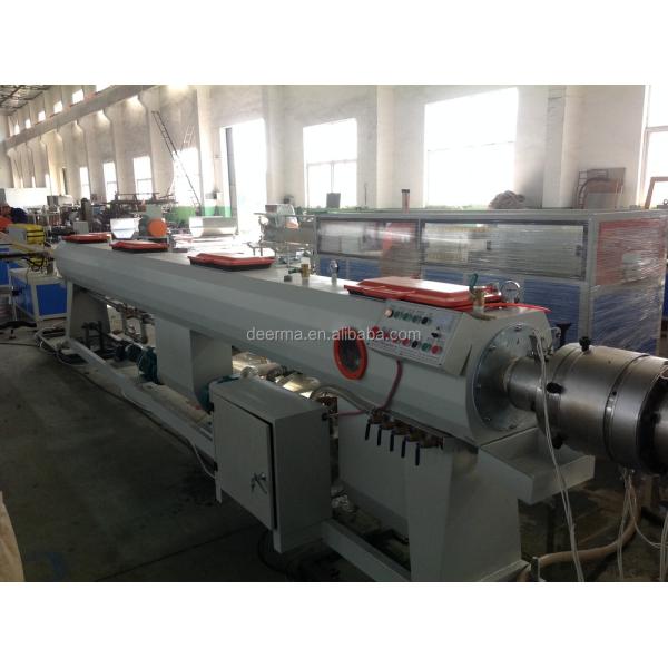High Productivity PVC Pipe Machine 80kw / 60kw PVC Twin Screw Extruder