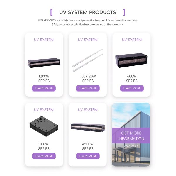 UV LED Manufacturer 365nm 370nm 100W 120W UV Tube Lamp Tanning BED UV LED Phototherapy Solution Expert