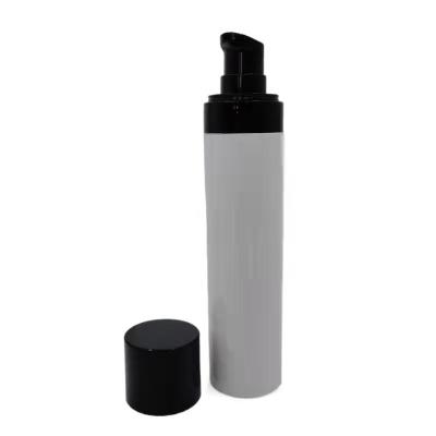 Tipo magro claro garrafa da bomba de Petg da loção de 80ml para cuidados pessoais