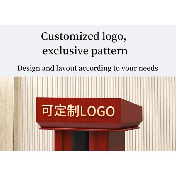Thickened Solid Wooden Lectern Podium Church Podium School Furniture Student Speech Desk Speak Table