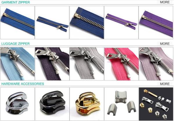 Garment accessory metal zipper fancy zipper with custom metal zipper pull, plastic zipper resin zipper plated antic-bras