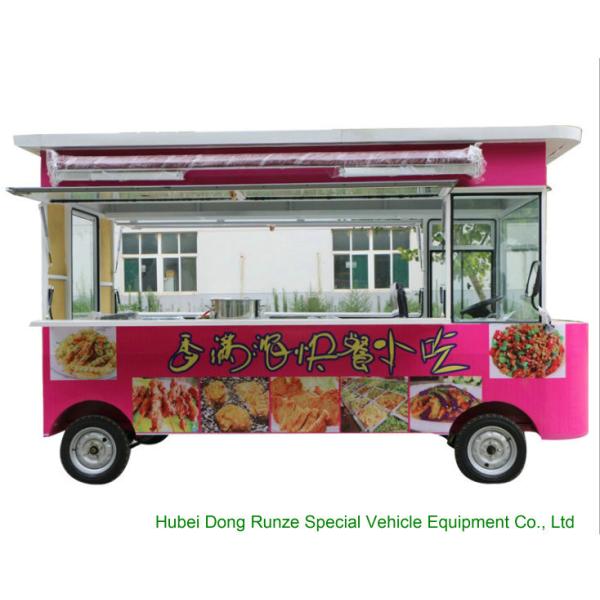 Small Commercial Mobile Kitchen Truck For Hot Dog Wagon Burrito Cooking And Selling