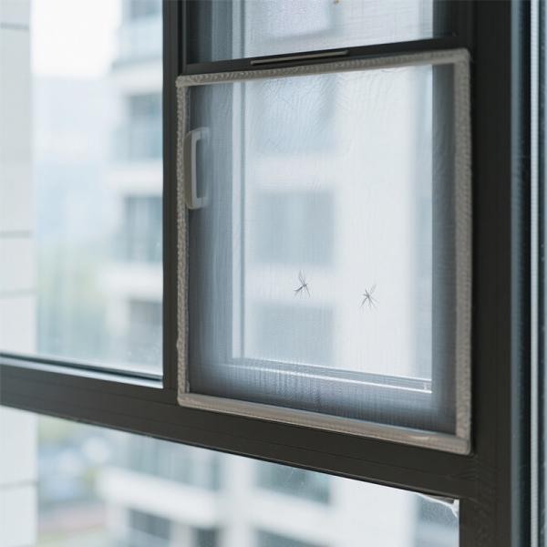 Ventana corrediza de aluminio de 140 mm con sistema de cierre multipunto