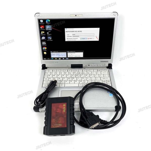 CF C2 Laptop+ Scanner Interface Tool для SINOTRUK HOWO SHACMAN WeiChai Диагностика грузовиков
