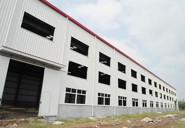 Construção curta Edifícios de aço geral Pintados Galvanizados