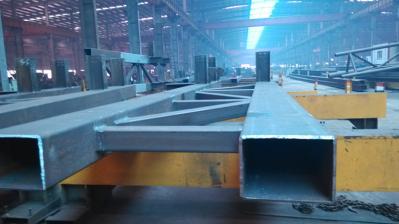 Linha de produção profissional de aço de FabricationsBy do aço estrutural da construção