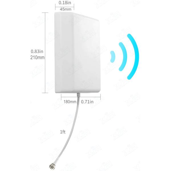 Outdoor UV Resistant Flat Panel 4G LTE Antennas 9dBi High Gain Directional Antenna