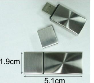 Mini memoria USB AT-102 del metal del estilo
