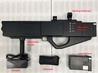 Detección de 2KM 1.5KM Sistema de detección anti-drones de interferencia Control de UAV HS102B-PC-D