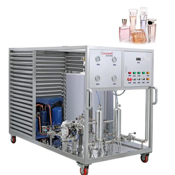 Customized Air Cooled Perfume Production Refrigerator Stainless Steel Filtration