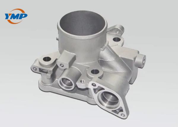 OEM ODM Zinc Aluminum Alloy die cast metals parts with silver anodizing
