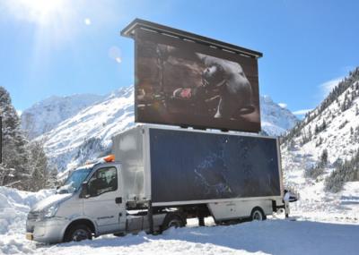 High Definition P8 Mobile LED Screen Outdoor IP65 1/4 Scan Driving Method