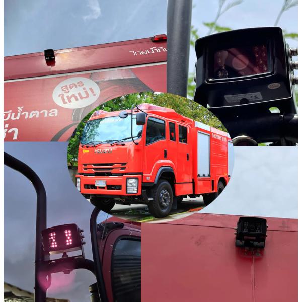 8-канальная Full HD 1080P AI MDVR System ADAS DMS с 8 камерами AHD для автобусов / грузовиков