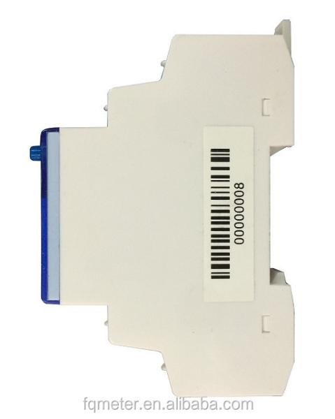 Single Phase EM115-Mod Modbus Din Rail Bypass Electric Meter OEM and MID Approved