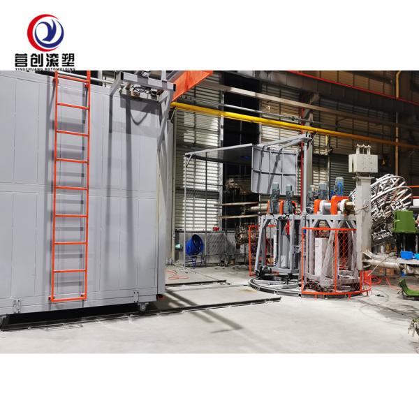 2500L Roto Shuttle Water Tank Making Machine , Rotational Moulding Equipment